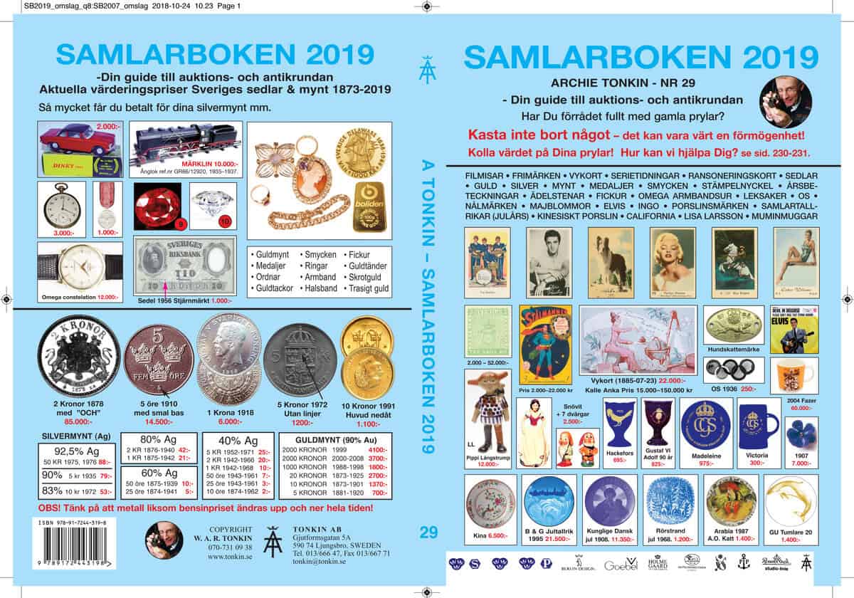 Tonkin, Archie | Samlarboken 2019 Nr 29