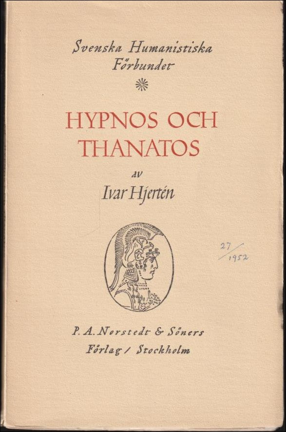 Hjertén, Ivar | Hypnos och Thanatos