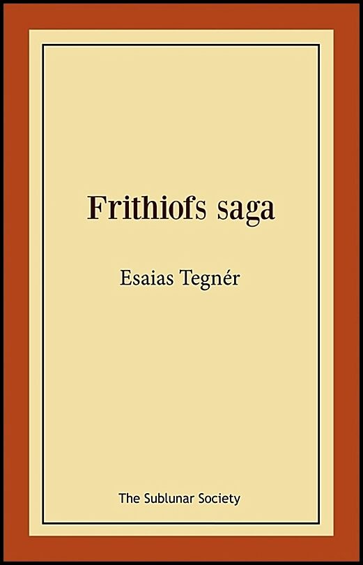 Tegnér, Esaias | Frithiofs saga