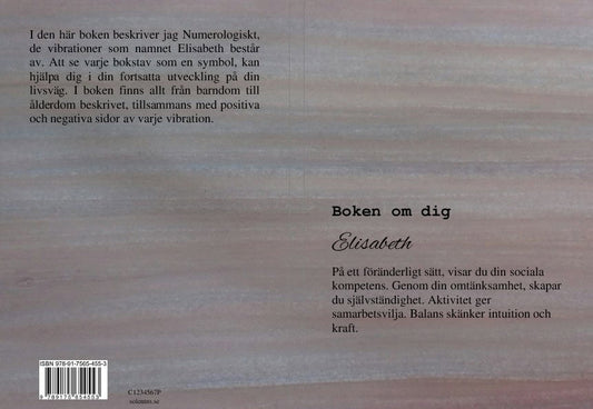 Skoglund, Carina | Boken om dig Elisabeth