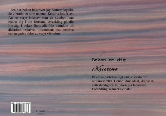 Skoglund, Carina | Boken om dig Kristina
