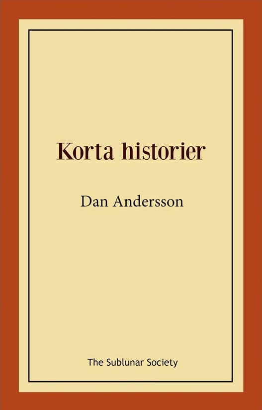 Andersson, Dan | Korta historier