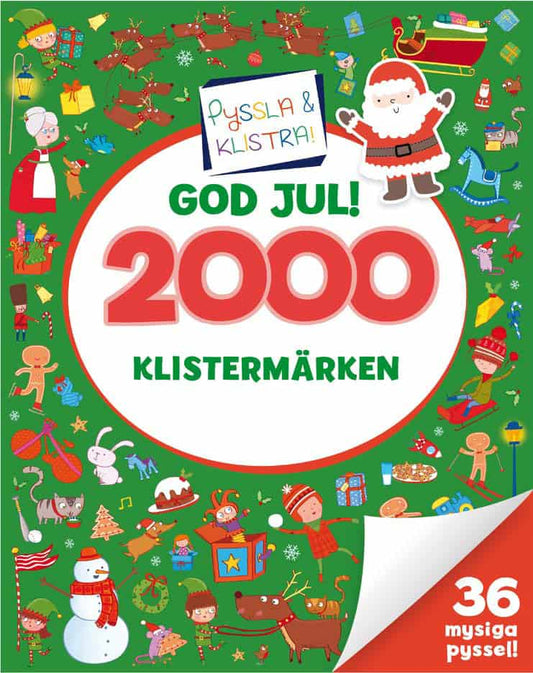Gipetti, Rachel | 2000 klistermärken. God jul! : God jul!