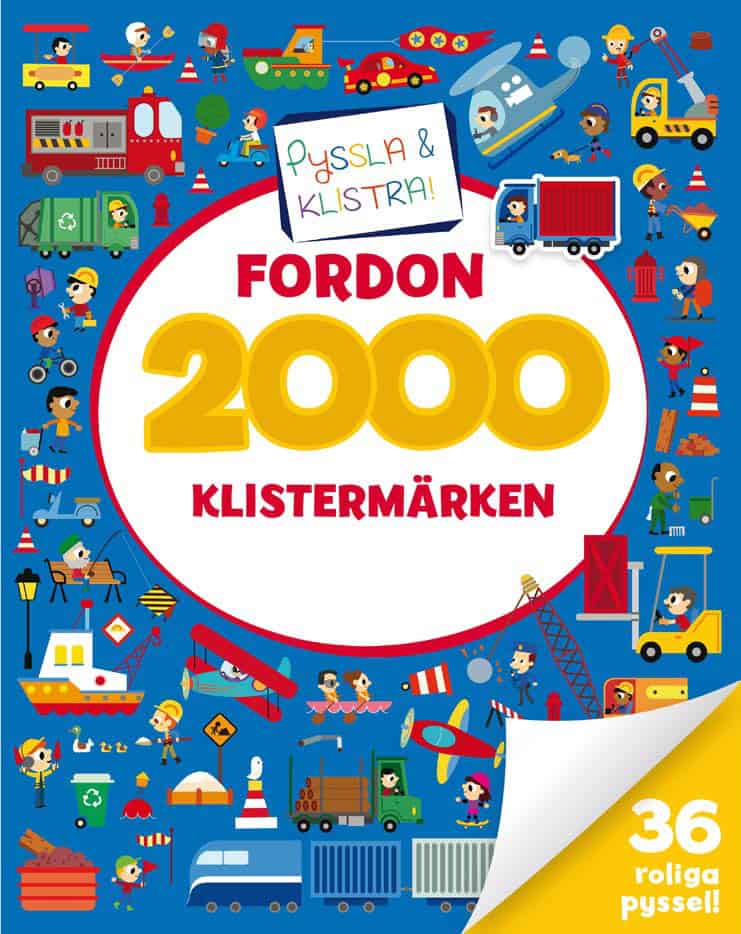 2000 klistermärken. Fordon : Fordon