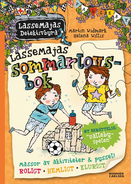 Widmark, Martin | LasseMajas sommarlovsbok. Vallebyspelen