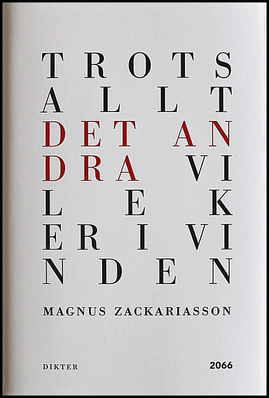 Zackariasson, Magnus | Trots allt det andra vi leker i vinden