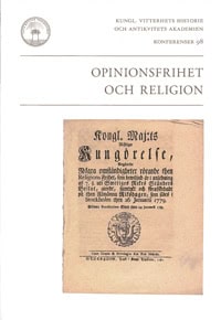 Lindberg, Bo [red.] | Opinionsfrihet och religion