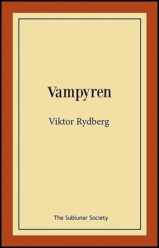 Rydberg, Viktor | Vampyren