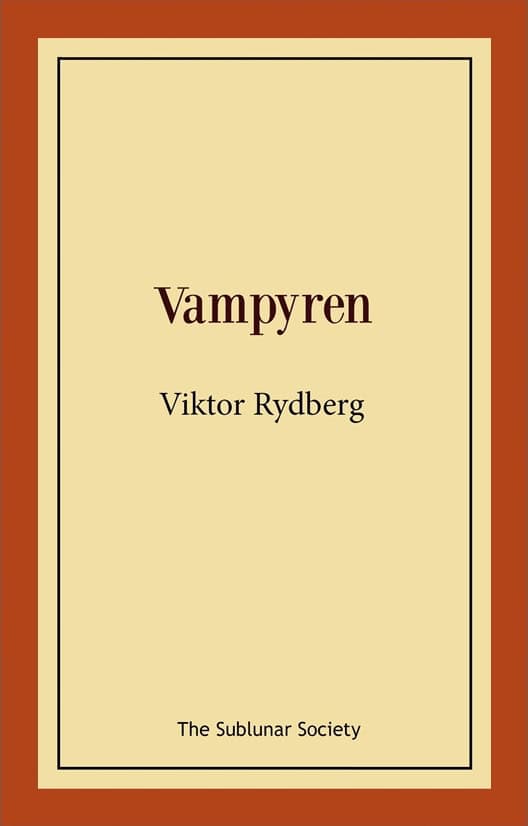 Rydberg, Viktor | Vampyren