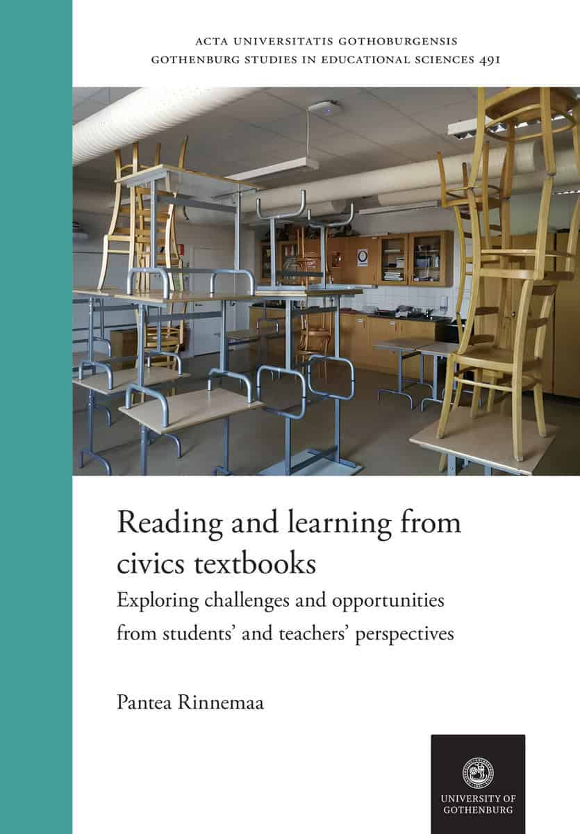 Rinnemaa, Pantea | Reading and learning from civics textbooks : Exploring challenges and opportunities from students’ an...