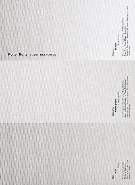 Galerie dArchitecture de Paris | Roger Boltshauser : Response