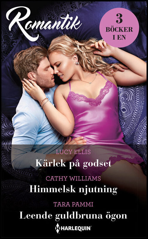 Ellis, Lucy| Pammi, Tara| Williams, Cathy | Kärlek på godset | Himmelsk njutning | Leende guldbruna ögon