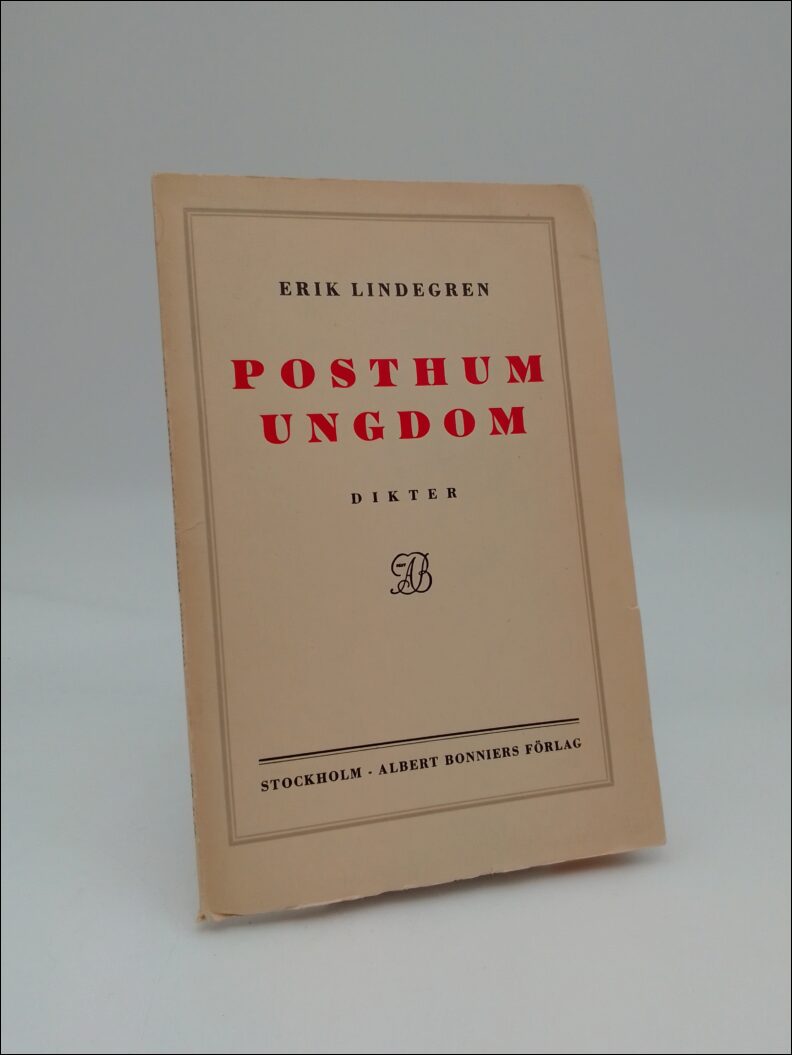 Lindegren, Erik | Posthum ungdom : Dikter