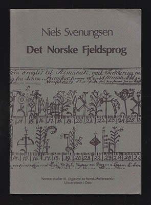 Svenungsen, Niels | Det Norske Fjeldsprog