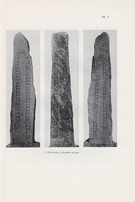 Wessén, Elias | Historiska runinskrifter