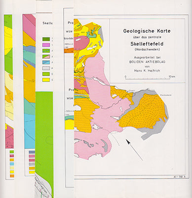 Helfrich, Hans K | Stratigraphie, Tektonik, Petrochemie und montangeologische Zuege am Nordrand der zentralen 'Norrlands...