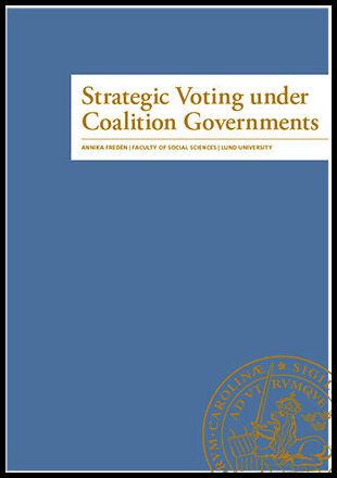 Fredén, Annika | Strategic Voting under Coalition Governments