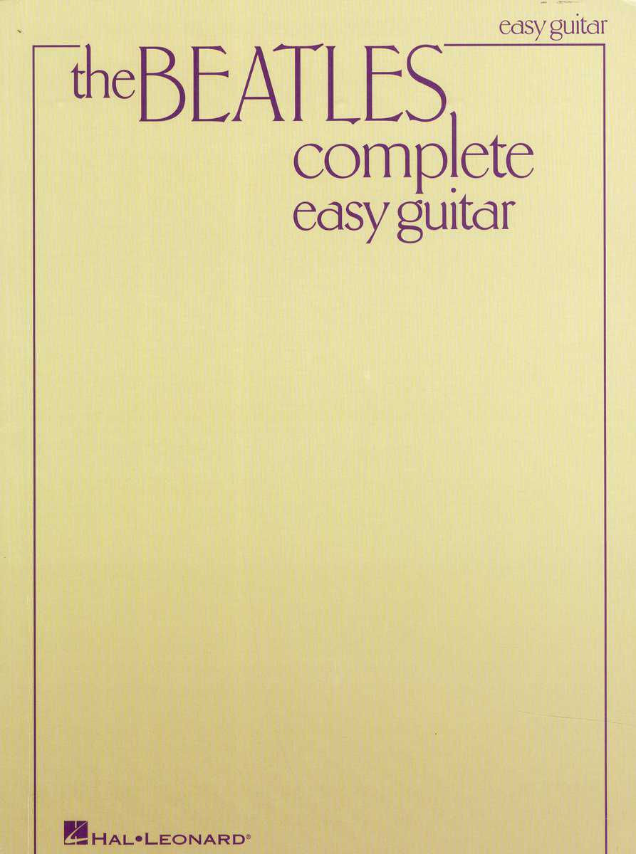 Beatles complete, guitar