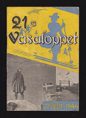 21:a Vasaloppet : 27 febr. 1944