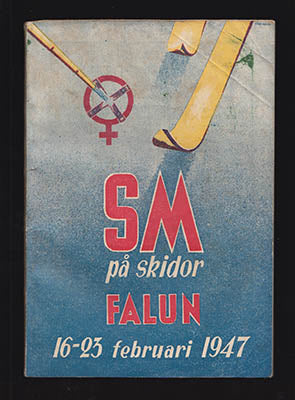 SM på skidor Falun : 16-23 februari 1947 [|omslagstitel]