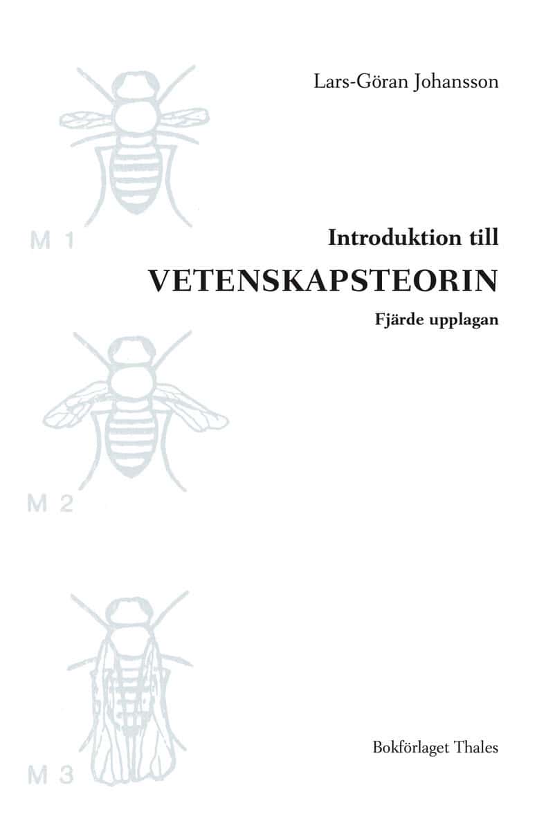 Johansson, Lars-Göran | Introduktion till vetenskapsteorin