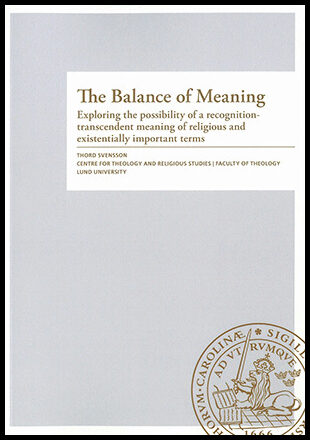 Svensson, Thord | The Balance of Meaning