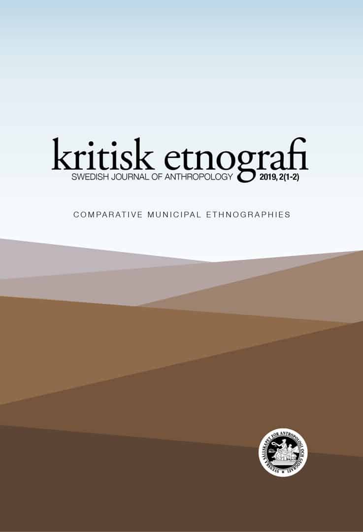 Hagberg, Sten | Hellman, Jörgen [red.] | kritisk etnografi – Swedish Journal of Anthropology, 2019, Vol 2