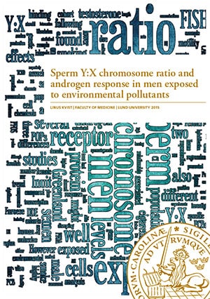 Kvist, Linus | Sperm Y:X chromosome ratio and androgen response in men exposed to environmental pollutants