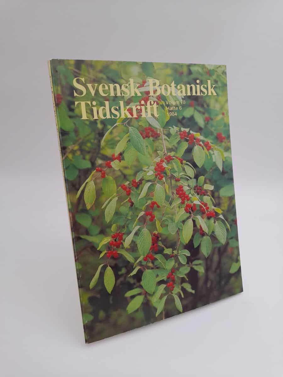 Svensk botanisk tidskrift | 1984/6