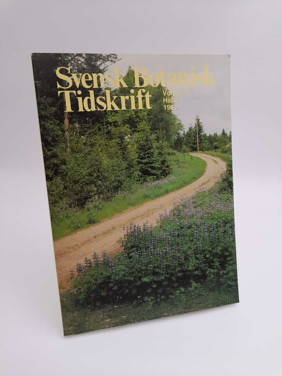 Svensk botanisk tidskrift | 1981/5