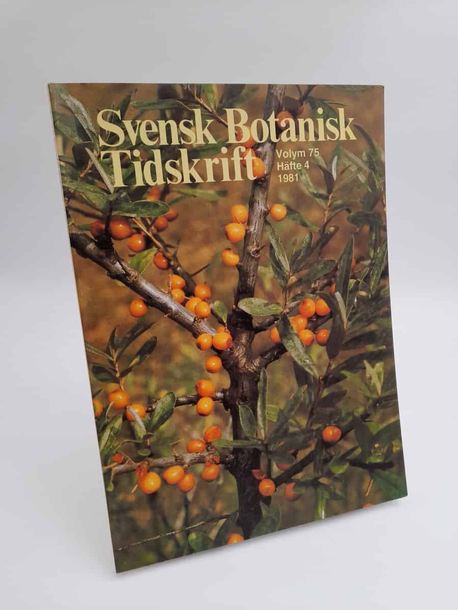 Svensk botanisk tidskrift | 1981/4