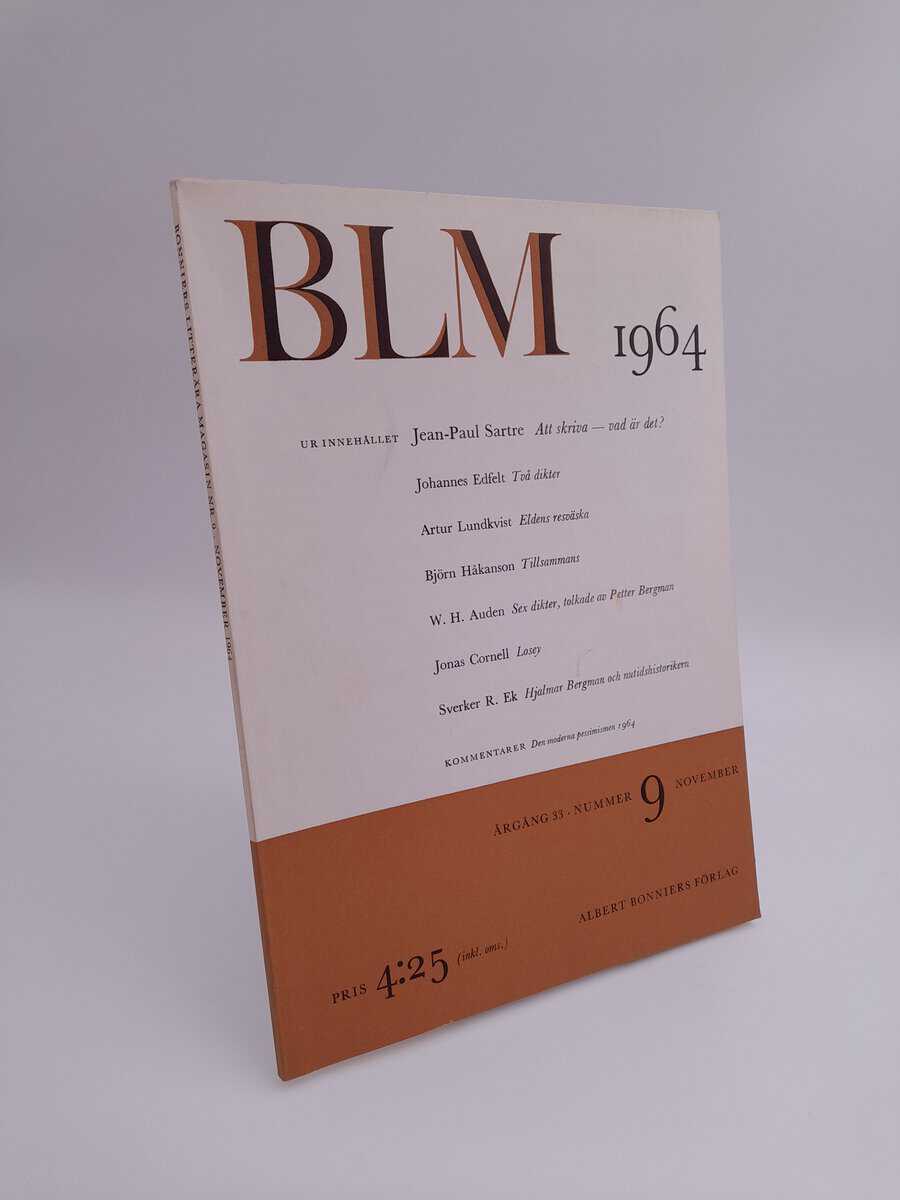 Bonniers litterära magasin | 1964/9