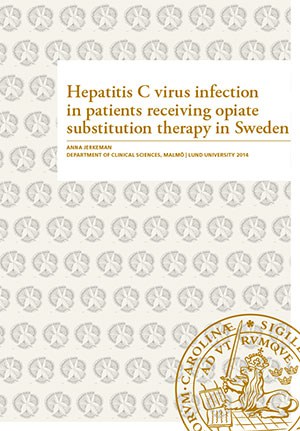 Jerkeman, Anna | Hepatitis C virus infection in patients receiving opiate substitution therapy in Sweden