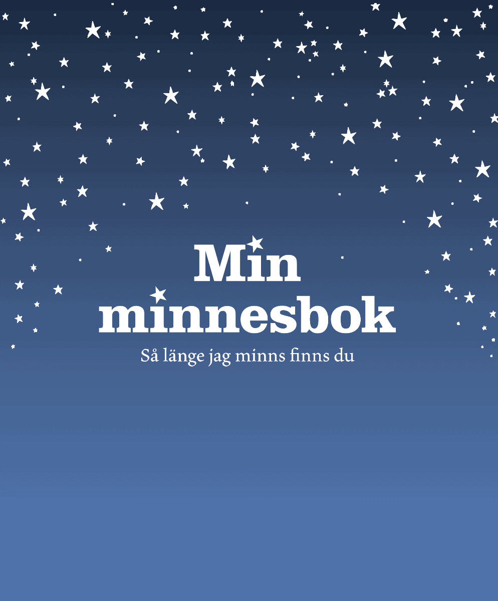 Werntofts Minnesfond, Karl | Min minnesbok : Så länge jag minns finns du