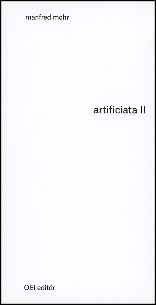 Mohr, Manfred | Artificiata II