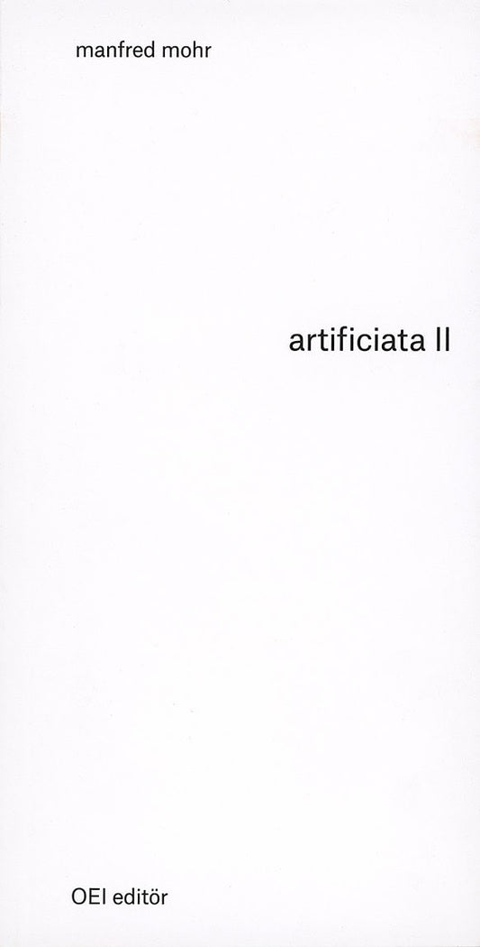 Mohr, Manfred | Artificiata II