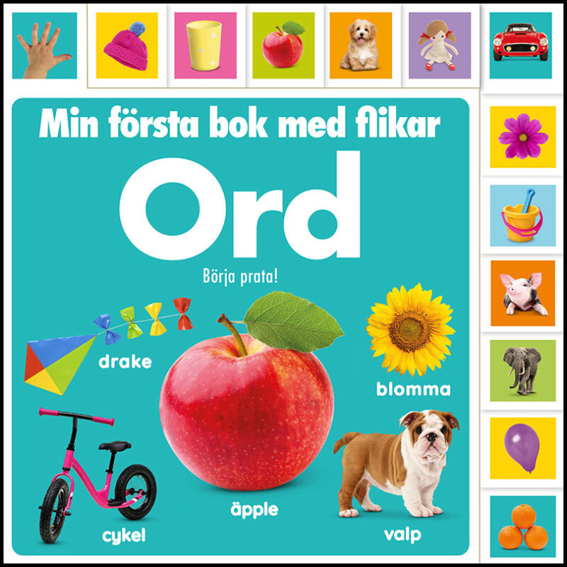 Min första bok med flikar. Ord : Ord