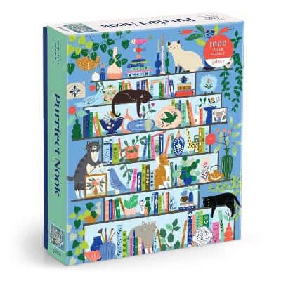 Galison | Purrfect Nook 1000 Piece Puzzle