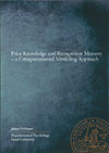 Hellman, Johan | Prior Knowledge and Recognition Memory : A Computational Modeling Approach