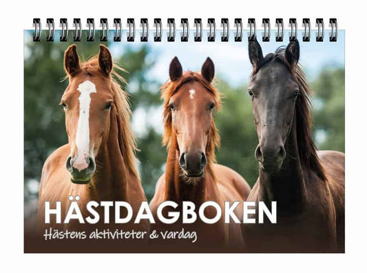 Hästdagboken : Hästens aktiviteter & vardag