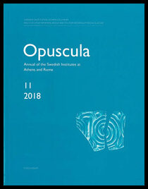 Opuscula 11 | 2018