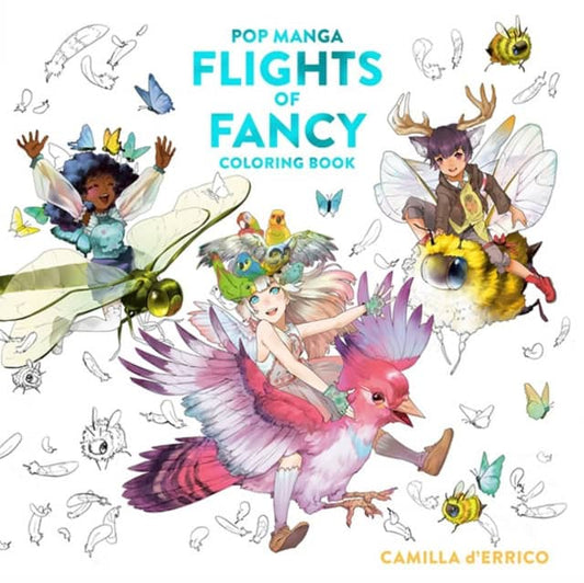 D'Errico, Camilla | Pop Manga Flights of Fancy Coloring Book
