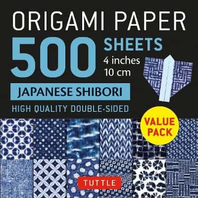 Tuttle Studio | Origami Paper 500 sheets Japanese Shibori 4' (10 cm)