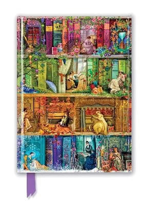 Aimee Stewart : A Stitch in Time Bookshelves (Foiled Journal)