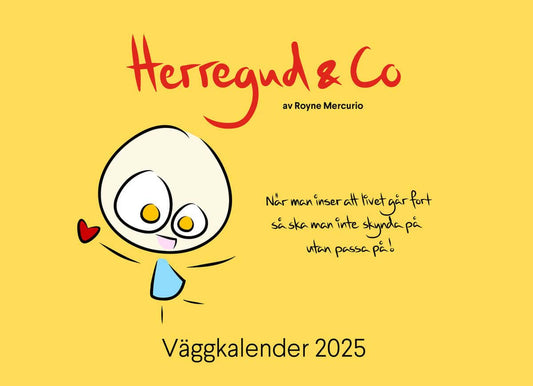 Herregud & Co Väggkalender 2025