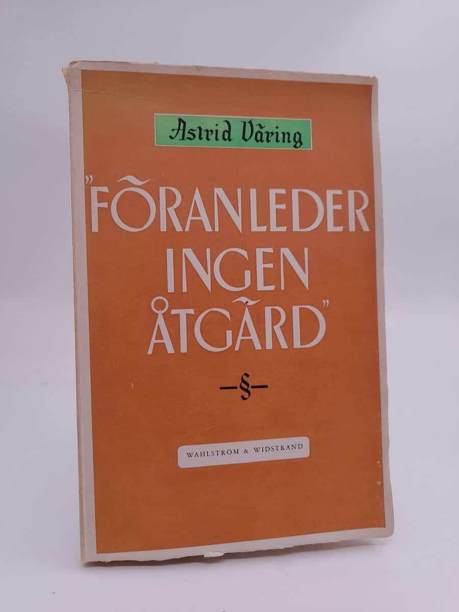Väring, Astrid | Föranleder ingen åtgärd