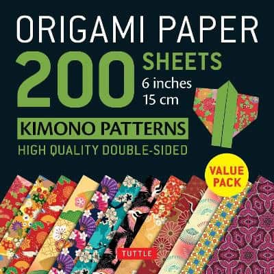 Publishing, Tuttle | Origami Paper 200 sheets Kimono Patterns 6 (15 cm)
