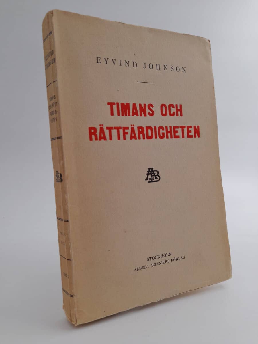 Johnson, Eyvind | Timans och rättfärdigheten