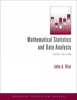 Rice, John | Mathematical Statistics and Data Analysis (with CD Data Sets)