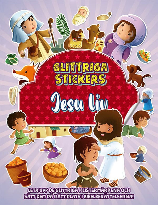 Glittriga stickers : Jesu liv